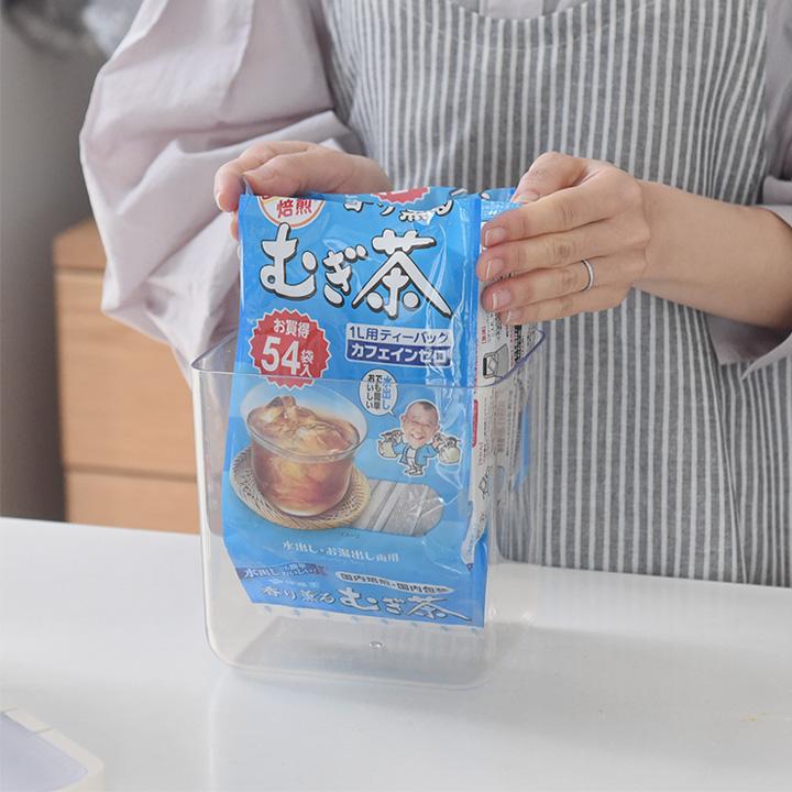 マーナ 保存容器 ワイドトール 2.0L 麦茶パック  調味料入れ 調味料ケース フードストッカー キッチン便利グッズ／marna |  | 04