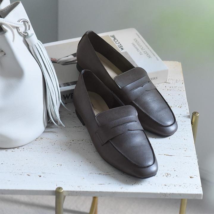 完売　aéréのローファー Agreable（アグレアーブル） ローファー レディース 歩きやすい 軽やか