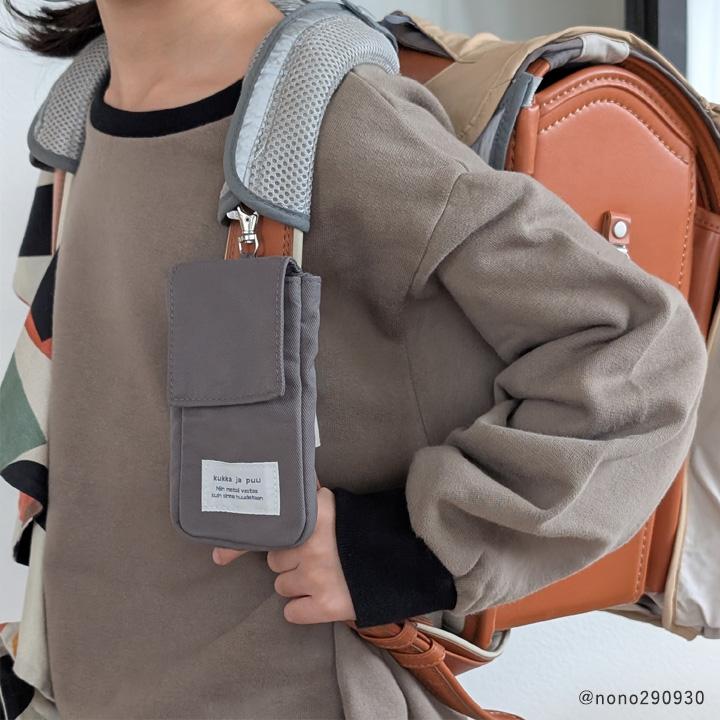 kukka ja puu（クッカヤプー） キッズケータイ＆キーケース リール付き