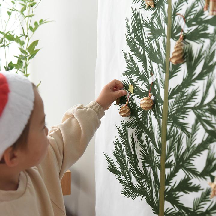 クリスマス タペストリー おしゃれ クリスマスツリー 壁掛け 110×70 kukka ja puu クッカヤプー【送料無料】 | kukka ja puu | 14