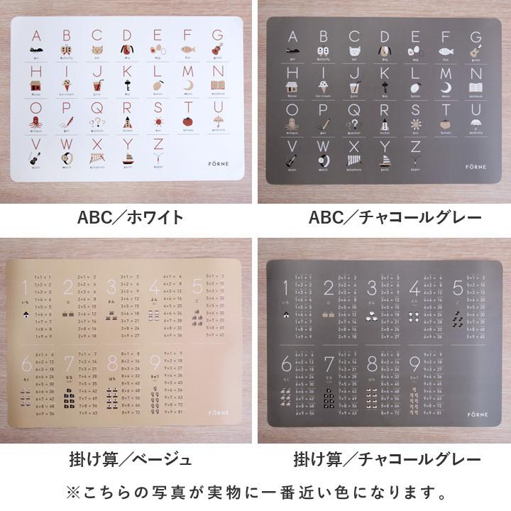 FORNE 知育ポスター B4 ABC 掛け算／フォルネ : アンジェ インテリア