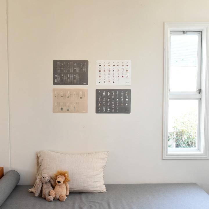 FORNE 知育ポスター B4 ABC 掛け算／フォルネ : アンジェ インテリア