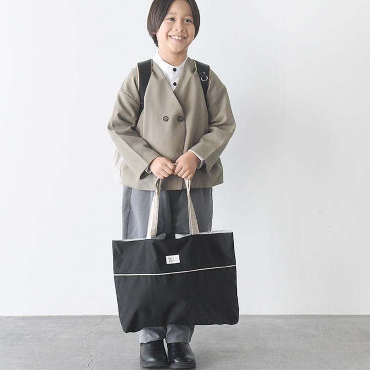 kukka ja puu（クッカヤプー） 北欧シンプル無地 レッスンバッグ