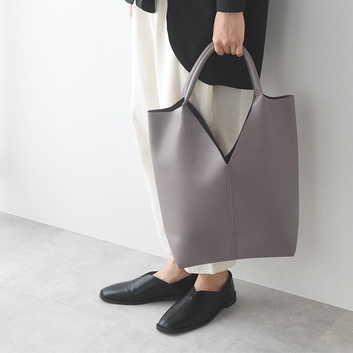 トートバッグ レディース 通勤 軽量 肩にかけやすい Vカットトート