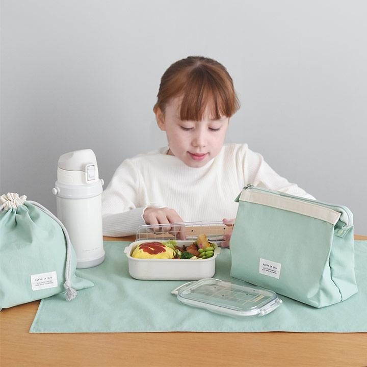 持ち手すっきり お弁当袋 女の子 男の子 子供 ランチバッグ 保冷 入園準備 入学準備  入学準備 kukka ja puu クッカヤプー | kukka ja puu | 02