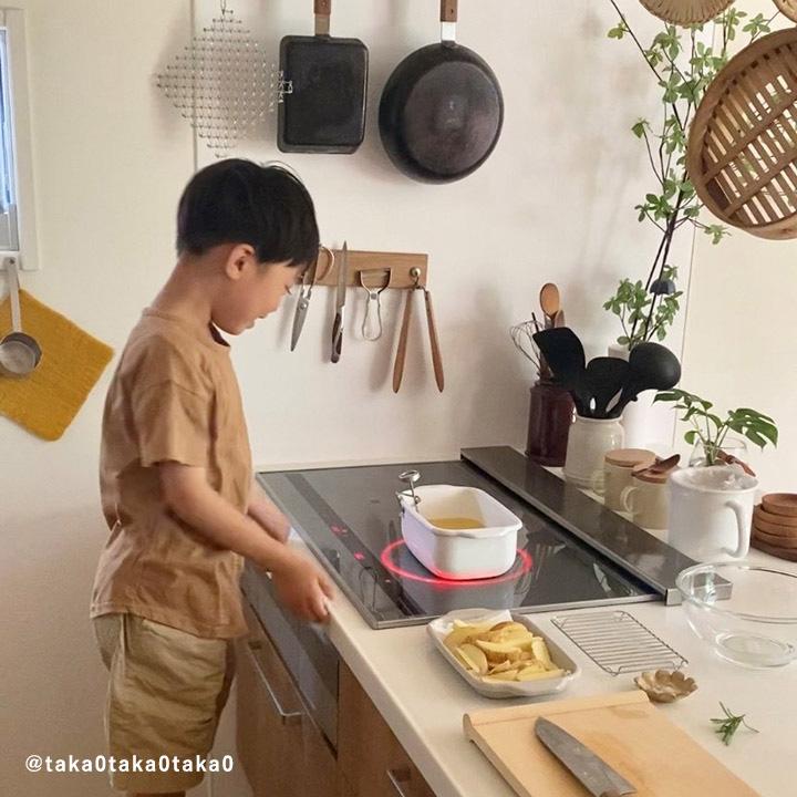 おまけ特典付き 富士ホーロー 角型天ぷら鍋 天ぷら鍋 角型 ih ホーロー 琺瑯 温度計付き 揚げ網 バット付 揚げ鍋 yrh 【揚げ物】【送料無料】 | 富士ホーロー | 19