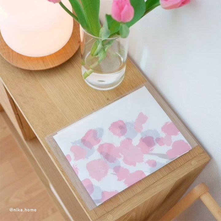 kukka ja puu（クッカヤプー） 春 タペストリー 壁掛け 70×70cm