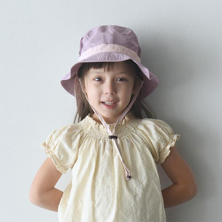 帽子 キッズ ハット 子供 夏 UVカット メッシュ 保冷剤ポケット＆日よけタレ付き yrh kukka ja puu クッカヤプーkb【送料無料】【9／16追加】 | kukka ja puu | 18