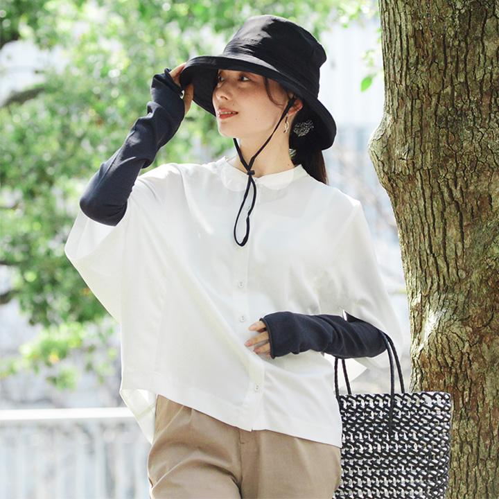 bon moment（ボンモマン） アームカバー uvカット 内側シルクの肌に