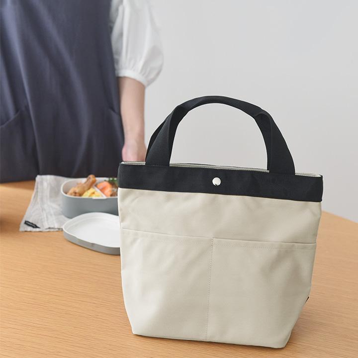 bon moment（ボンモマン） ミニトート型 保冷ランチバッグ 弁当袋 保冷