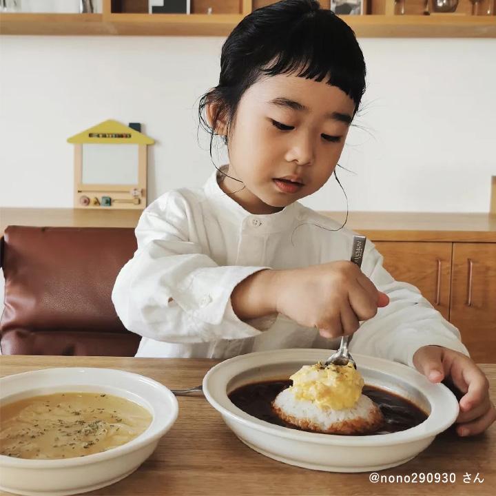 子ども用食器 すくいやすい ベビー食器 ユニバーサルプレート すくいやすいうつわ 食器 プレート 19cm／kukka ja puu クッカヤプー【送料無料】 | kukka ja puu | 12