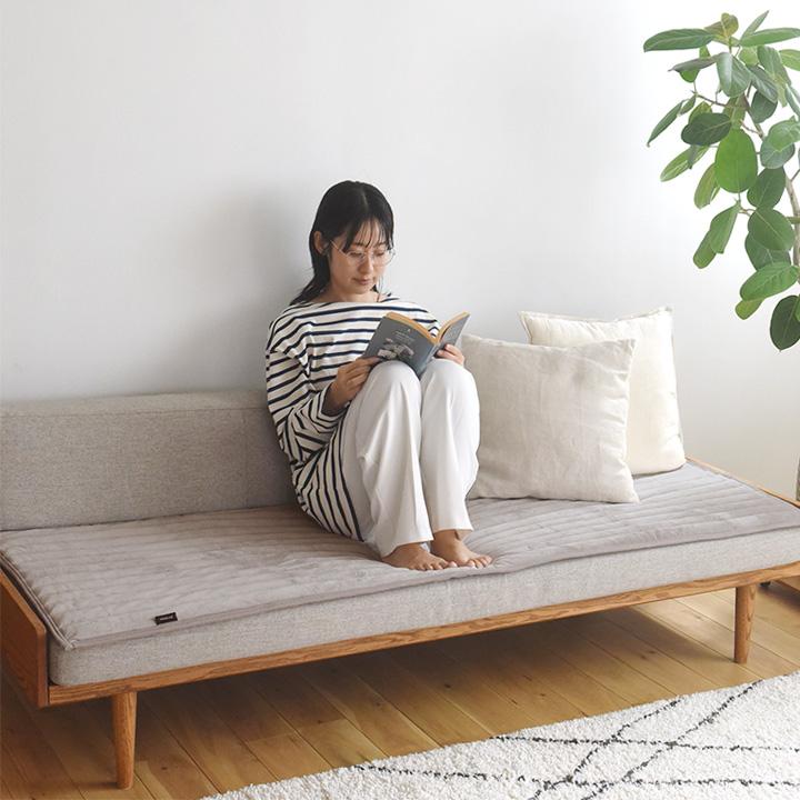 pomepomeソファカバー2枚など Fab the Home】ハニカム ソファカバー 1