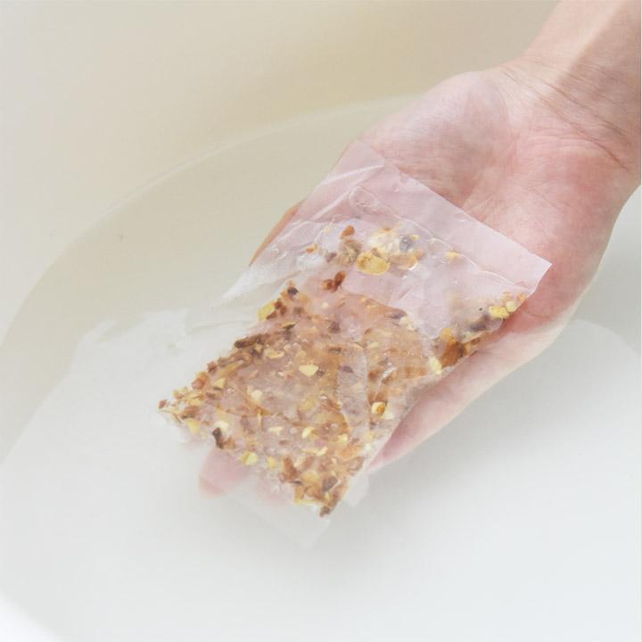 海塩とドライハーブを使ったバスソルト 入浴剤 5包入り プチギフト