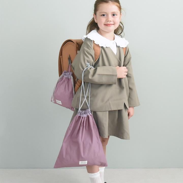 北欧シンプル無地 巾着袋 大 体操着袋 入園準備 入学準備 入学準備 通園通学 yrh  kukka ja puu クッカヤプー | kukka ja puu | 01