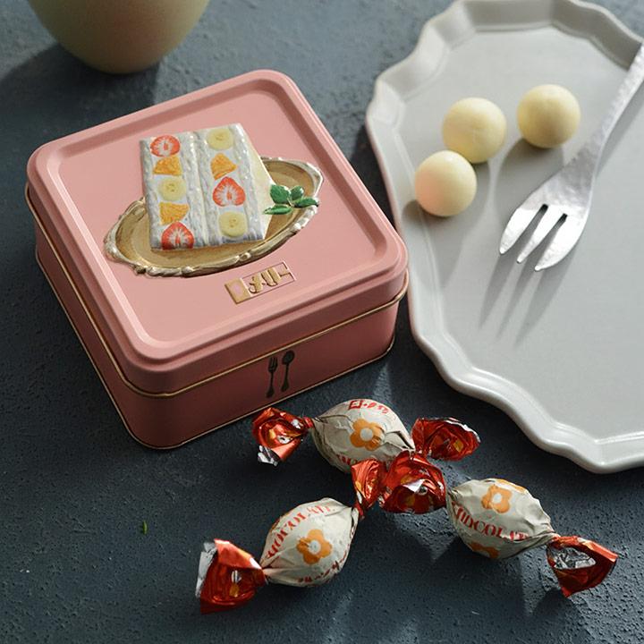 はじけるキャンディチョコレート レトロ缶 Mary Chocolate メリー