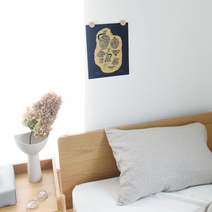 実木の写真立てのアイデアの壁の応接間の装飾画は壁