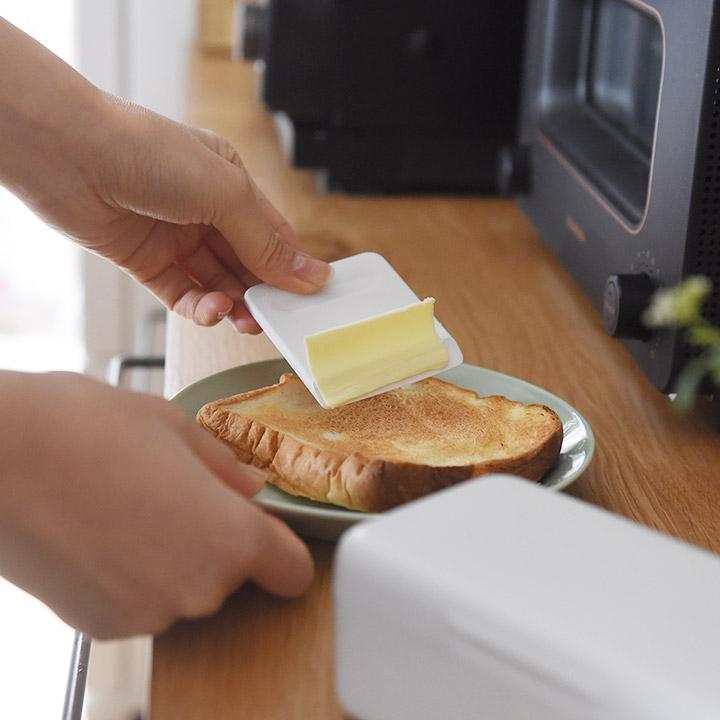 バターケース バターカットケース バターカッター マーナ 薄く切れるカッター付き バターケース MARNA 1 | marna | 12