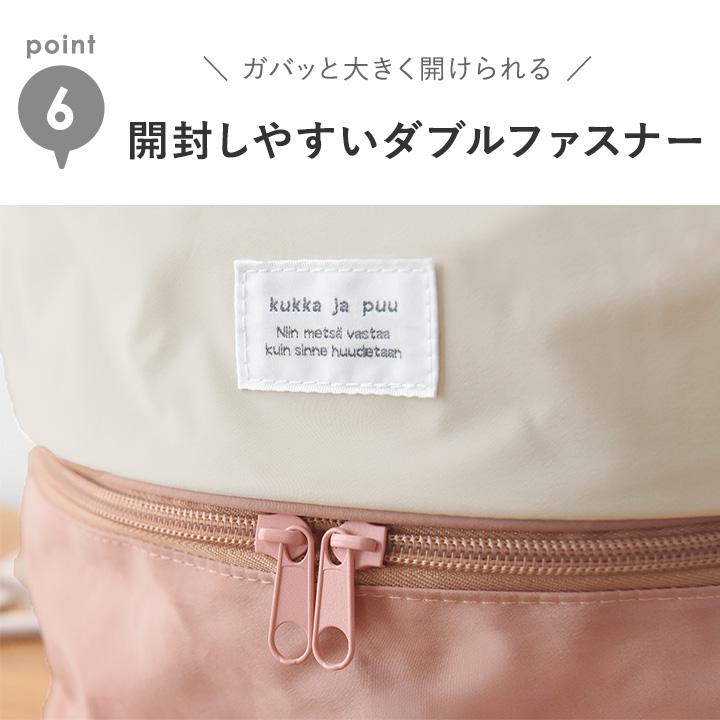 プールバッグ 男の子 女の子 キッズ 子供 リュック 巾着 小学生 スイムバッグ プールバック 2層式 yrh kukka ja puuクッカヤプー | kukka ja puu | 15