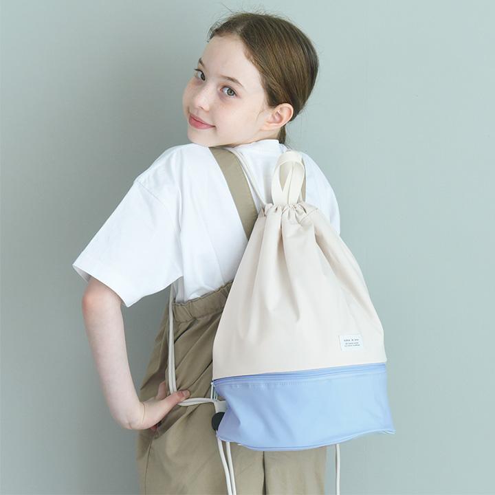 プールバッグ 男の子 女の子 キッズ 子供 リュック 巾着 小学生 スイムバッグ プールバック 2層式 yrh kukka ja puuクッカヤプー | kukka ja puu | 16