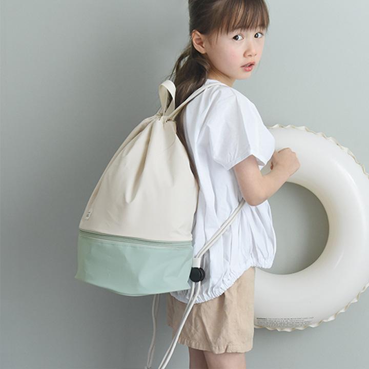 プールバッグ 男の子 女の子 キッズ 子供 リュック 巾着 小学生 スイムバッグ プールバック 2層式 yrh kukka ja puuクッカヤプー | kukka ja puu | 18