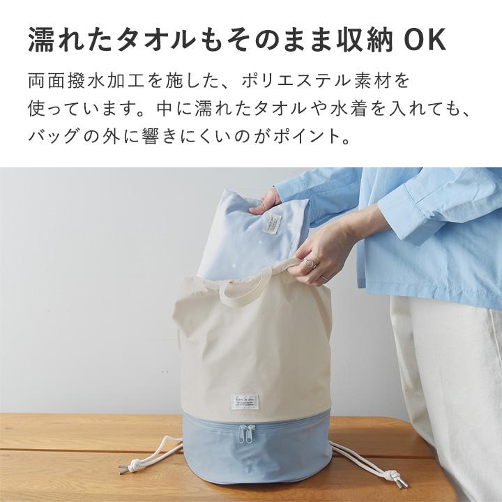 プールバッグ 男の子 女の子 キッズ 子供 リュック 巾着 小学生 スイムバッグ プールバック 2層式 yrh kukka ja puuクッカヤプー | kukka ja puu | 09