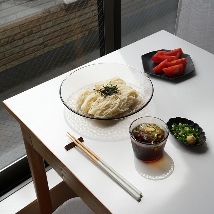 夏の食卓を彩る ガラス ボール 23cm 食洗機対応 日本製 グラシュー｜angers｜03
