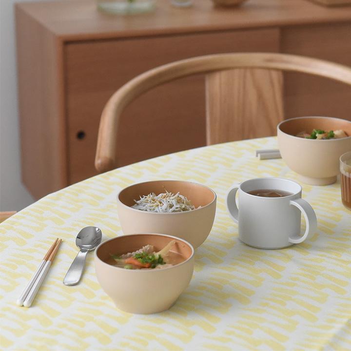 陶器のお椀4点 bon moment（ボンモマン） お椀 子供 食洗機対応 汁椀 割れない 電子
