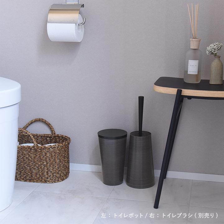 サニタリーボックス トイレポット おしゃれ ごみ箱 職人が作る 木目塗り トイレポット サニタリーボックス 日本製／bon moment ボンモマン【送料無料】｜angers｜03