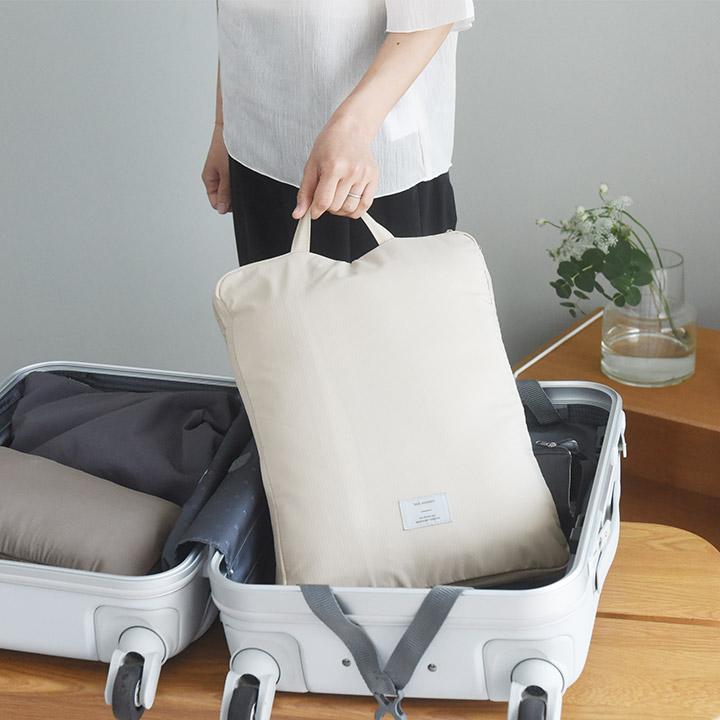 トラベルポーチ 旅行 圧縮 セット 2点 衣類 旅行用圧縮袋 旅行グッズ 便利 メンズ レディース bon moment ボンモマン |  | 14