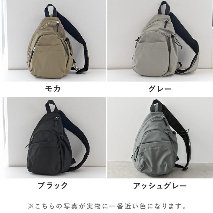 アンジェ別注色 7ポケット多機能 ママカルボディバッグ 撥水 抗菌防臭