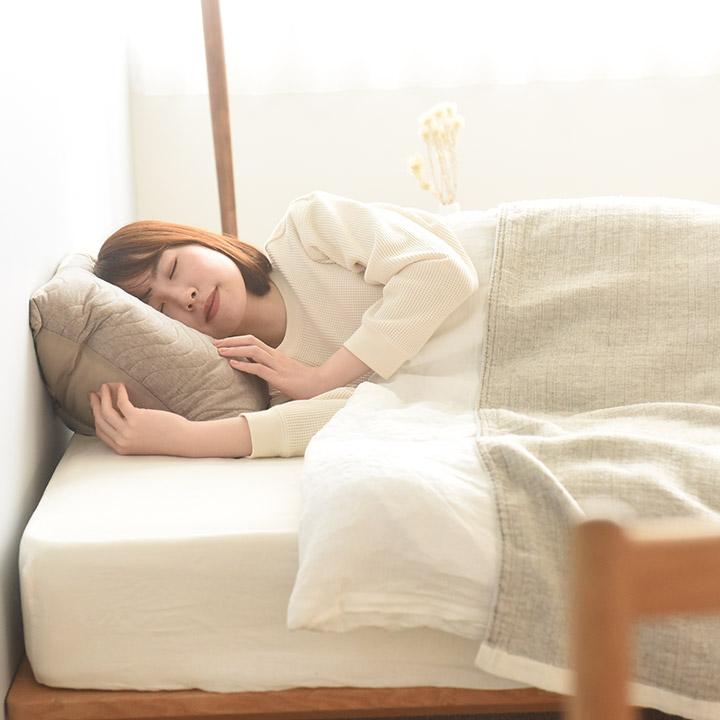 温熱効果でぐっすり眠れる 枕カバー 43×63cm まくらカバー／Recovery