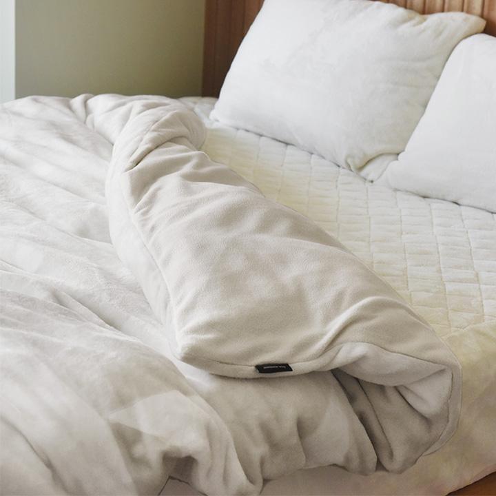 掛け布団カバー シングル 冬 布団を包める 毛布 暖かい 毛布カバー かけふとん bon moment ボンモマン【送料無料】 | bon moment | 15