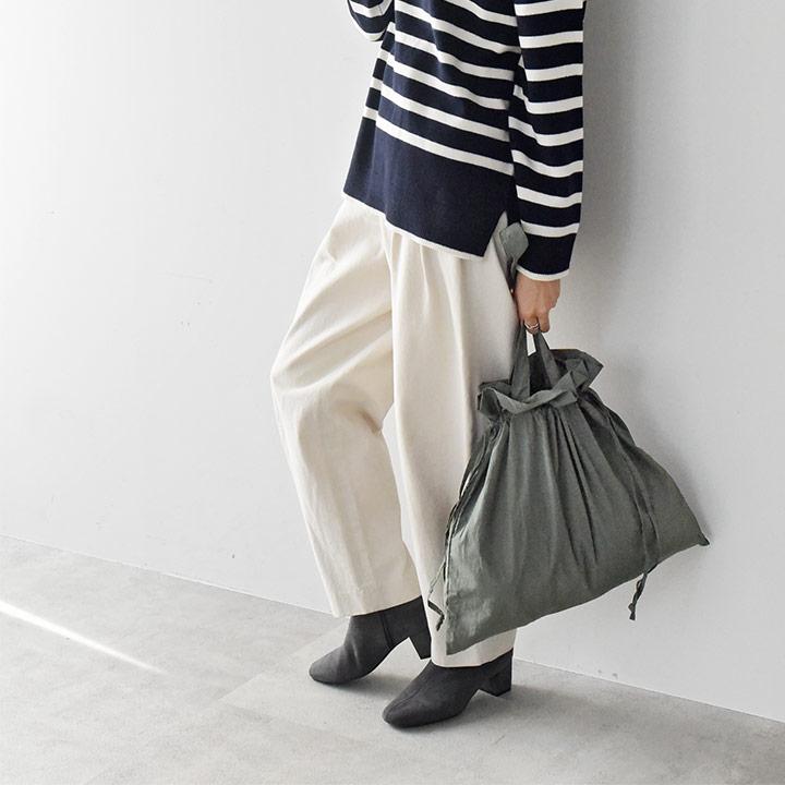 bon moment（ボンモマン） 巾着サブバッグ 巾着バッグ 巾着ショルダー