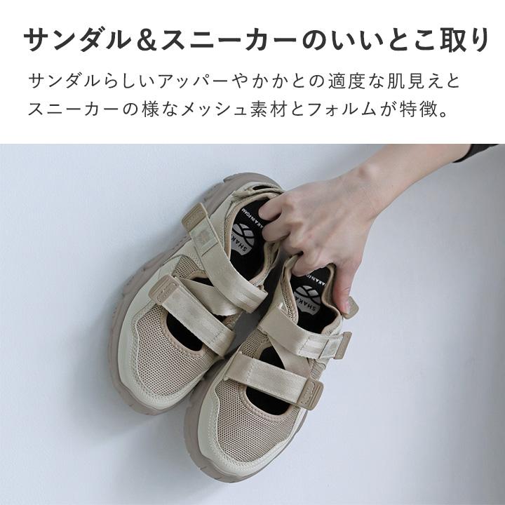 SHAKA スニーカー サンダル OTTER TRAIL AT SK-217 2024SS 厚底 かかと  