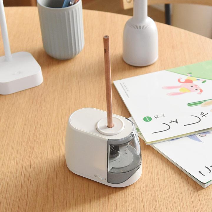 電動鉛筆削り 自動 2way給電 ドッチモ えんぴつ削り : アンジェ