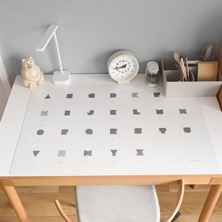 kukka ja puu デスクマット 80&times;50cm 学習机 小学生 透明／クッカヤプー【送料無料】