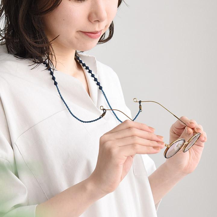 000 トリプル・オゥ 軽いつけ心地のグラスコード めがねコード 眼鏡