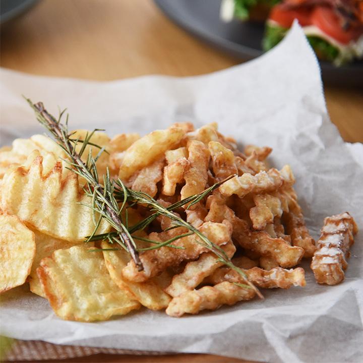 お店みたいに野菜が切れる なみなみカッター ポテトカッター 飾り切り