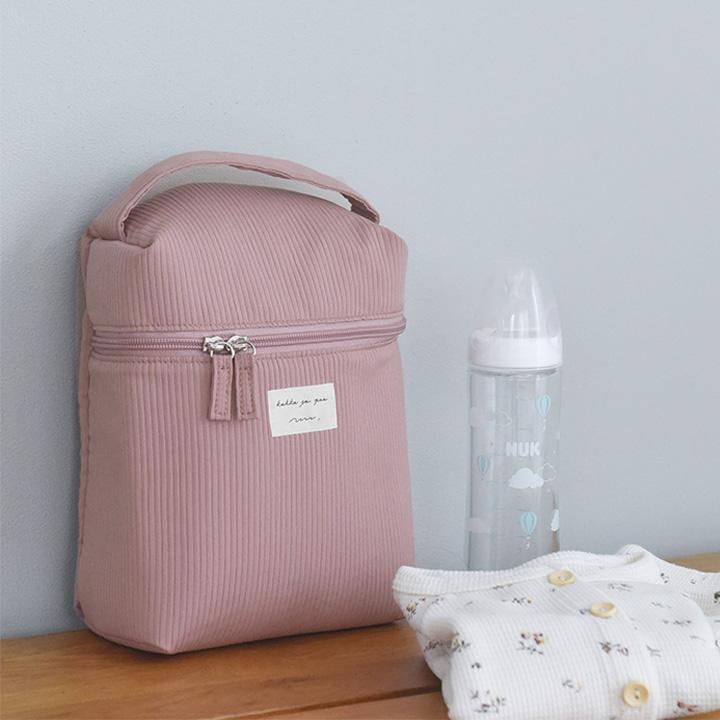 哺乳瓶ケース マグポーチ ミルクポーチ 軽量 離乳食 たっぷり収納できる 哺乳瓶ポーチ 保冷 保温 kukka ja puu クッカヤプー | kukka ja puu | 17