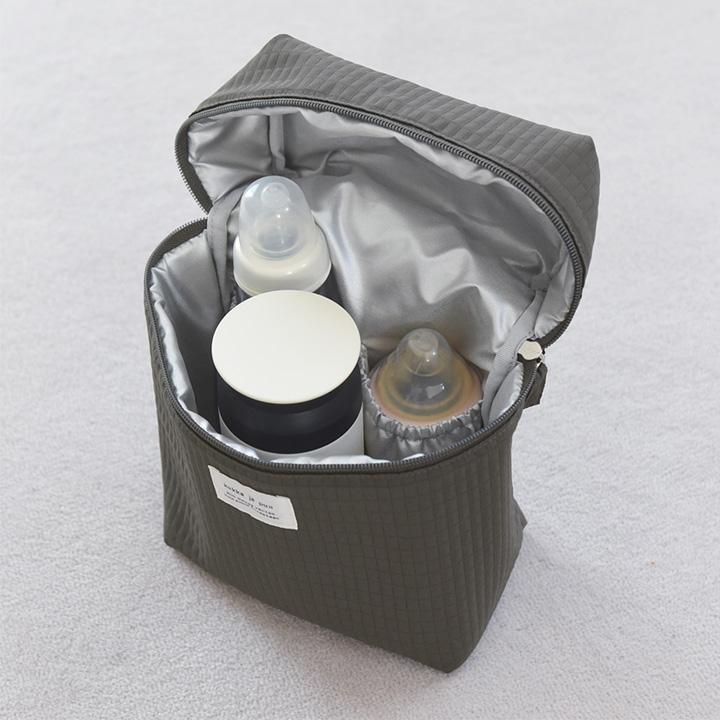 哺乳瓶ケース マグポーチ ミルクポーチ 軽量 離乳食 たっぷり収納できる 哺乳瓶ポーチ 保冷 保温 kukka ja puu クッカヤプー | kukka ja puu | 01
