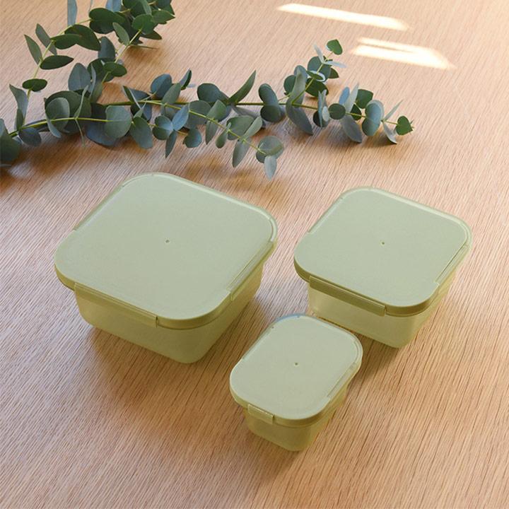 保存容器 プラスチック スライド式蓋の保存容器 3点セット Hip ヒップ ストレージボックス yrh【送料無料】 |  | 11