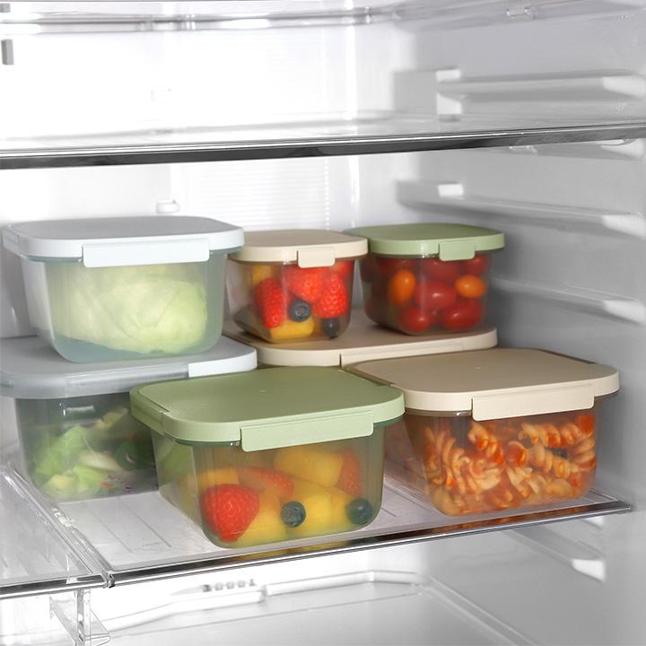 保存容器 プラスチック スライド式蓋の保存容器 3点セット Hip ヒップ ストレージボックス yrh【送料無料】 |  | 12
