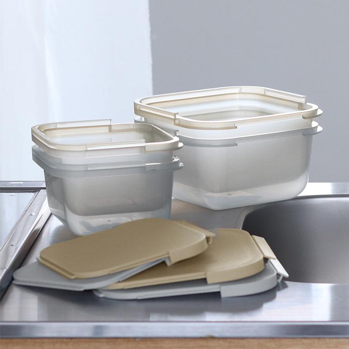 スライド式蓋の保存容器 900ml／Hip ヒップ ストレージボックス |  | 14