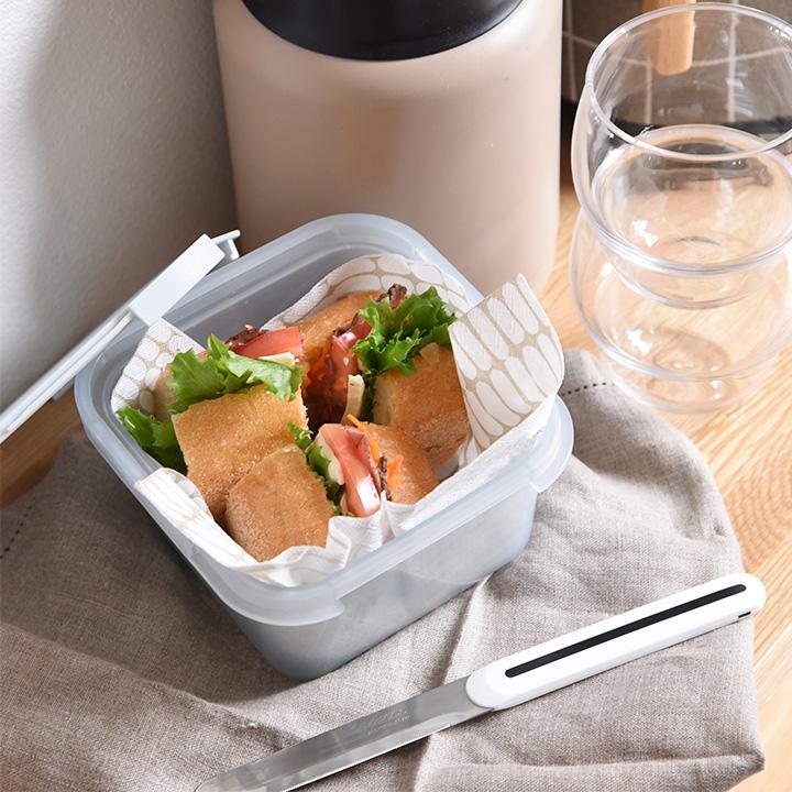 スライド式蓋の保存容器 900ml／Hip ヒップ ストレージボックス |  | 02