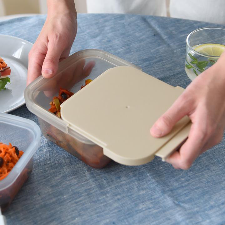 スライド式蓋の保存容器 900ml／Hip ヒップ ストレージボックス |  | 04