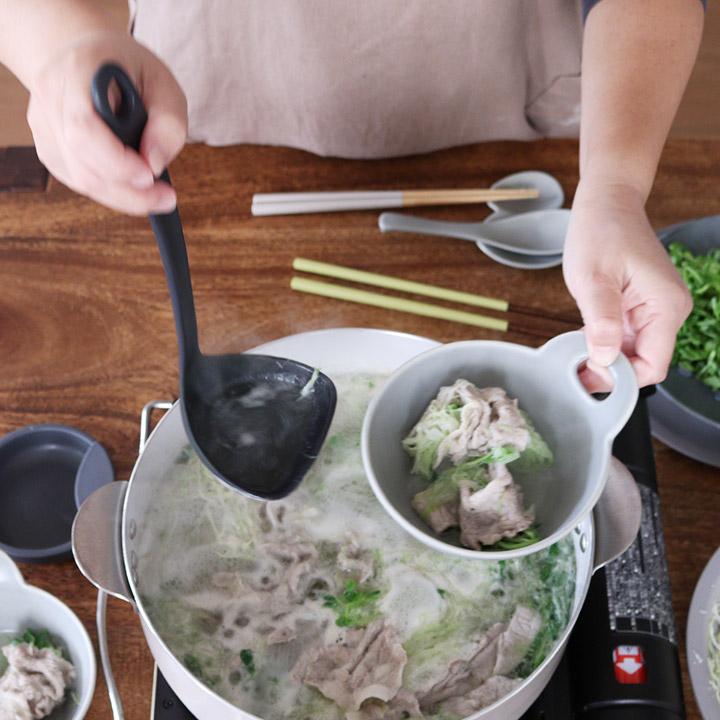 マーナ きほんのキッチンツール すくいやすいお玉 M／MARNA : アンジェ