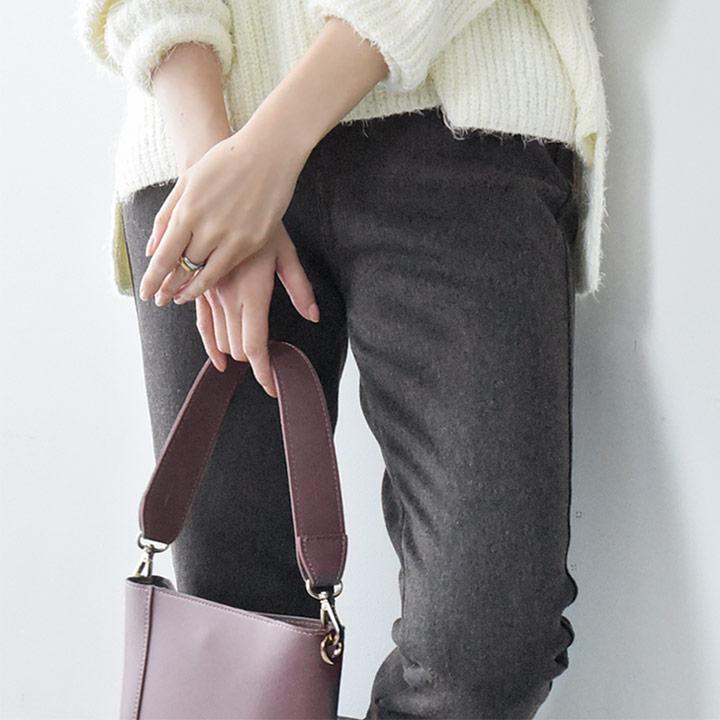 レディースパンツ 裏起毛 なめらかタッチ 裏ベロア で心地よい暖かさ ストレッチ レギンスパンツ kauliina【送料無料】【2/19F追加】 |  | 19