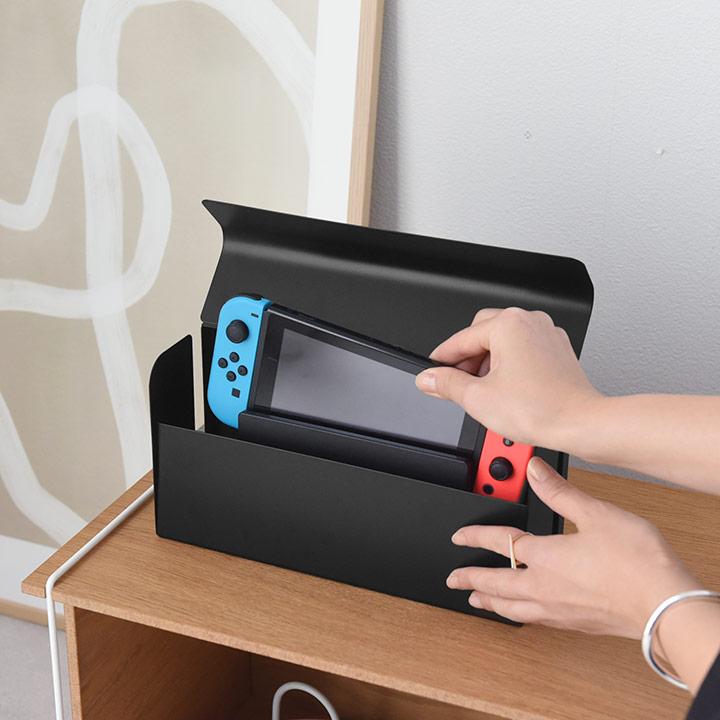 すっきり片付く ゲーム機収納ケース／TEER ティール【7/10雑貨MD