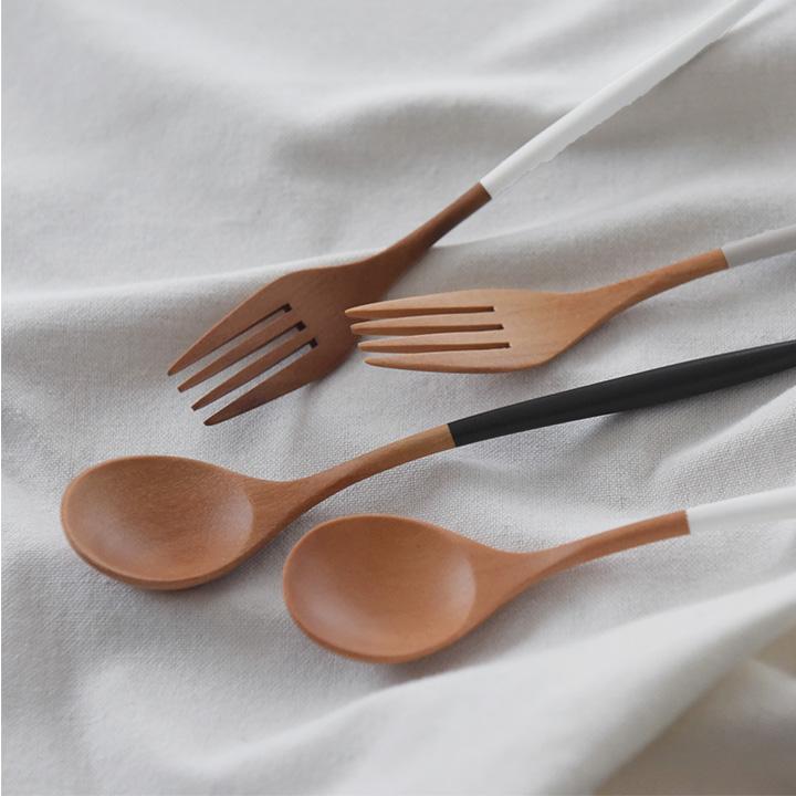 bon moment（ボンモマン） 毎日使いたくなる 木製 スプーン フォーク