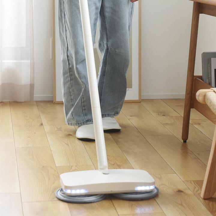 激落ちくん】コードレス電動モップ H020／±0 プラスマイナスゼロ【送料